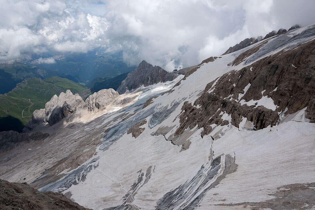 Marmolada, Italy, Europe, Trentino, Dolomites, Alps, Fassa Valley