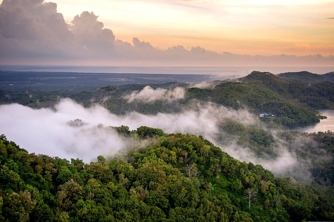 Scenic View Of Kalibiru National Park In Java, Indonesia