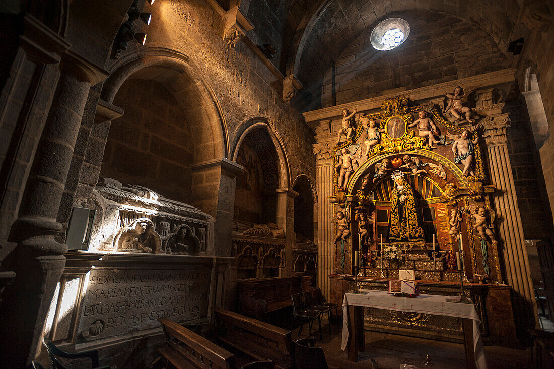 The Cathedral of Santiago de Compostela, UNESCO World Heritage Site, Santiago de Compostela, A Coruna, Galicia, Spain, Europe