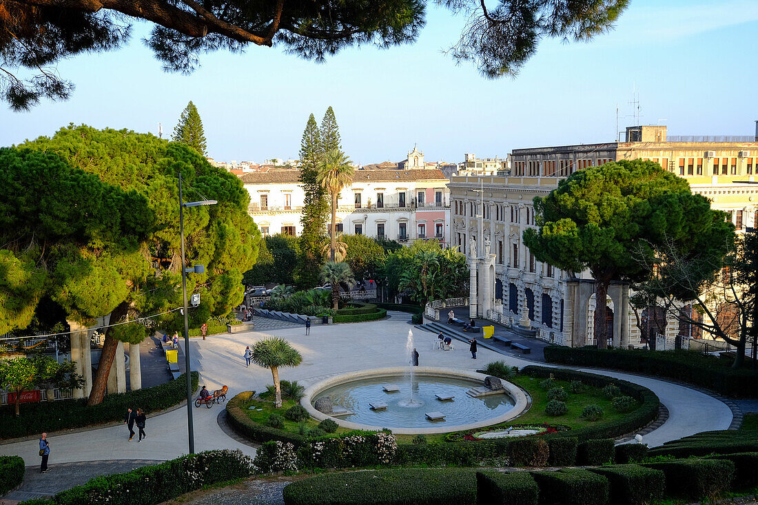 Maestranze Park, Catania, Sicily, Italy, Europe