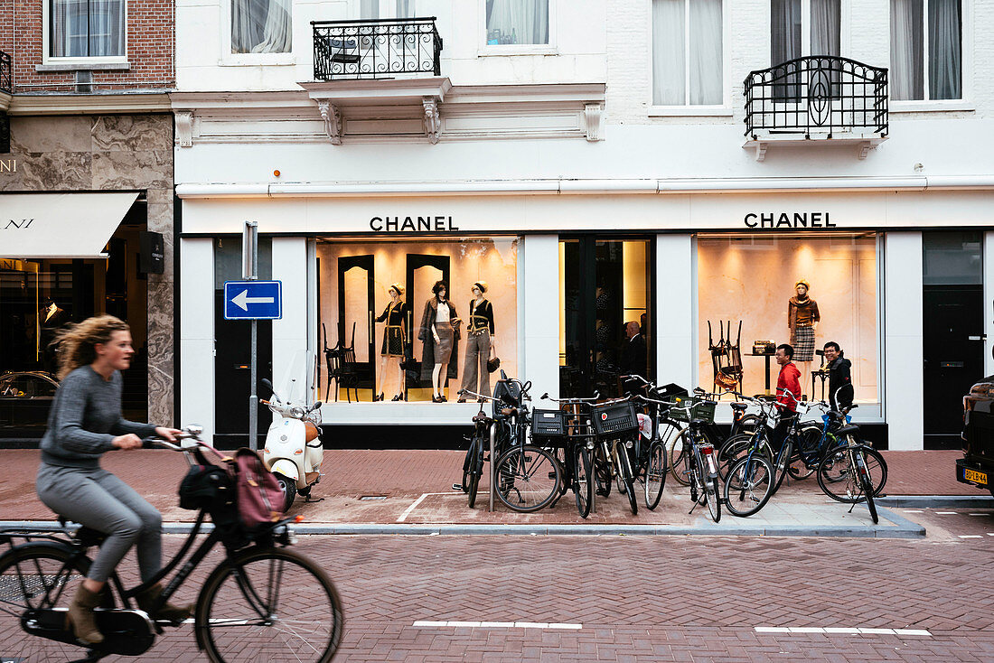 Chanel Boutique, Amsterdam, Niederlande, Europa