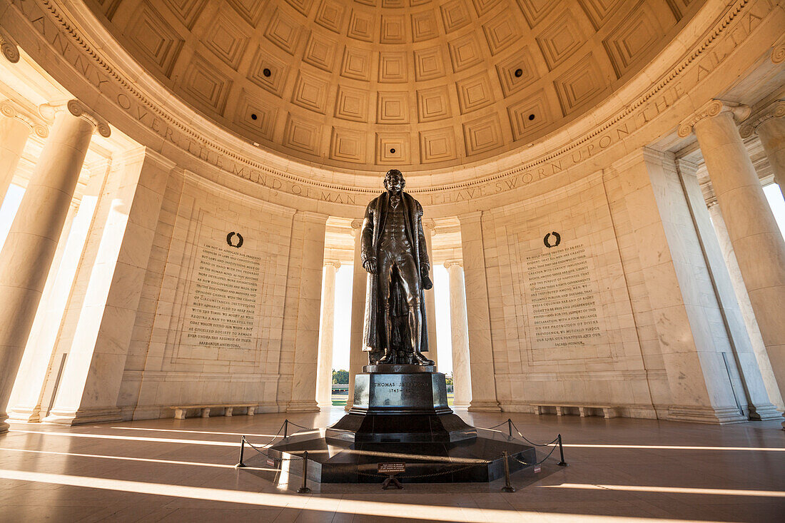 Thomas Jefferson Memorial On The National Mall In Washington Dc, Usa