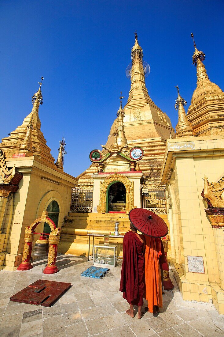 Myanmar, Yangon State, Yangon, Sule Pagoda