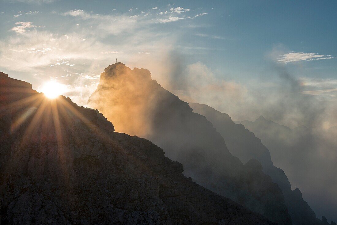 Gran Cir, Dolomites, South Tyrol, Italy The peak of the Gran Cir