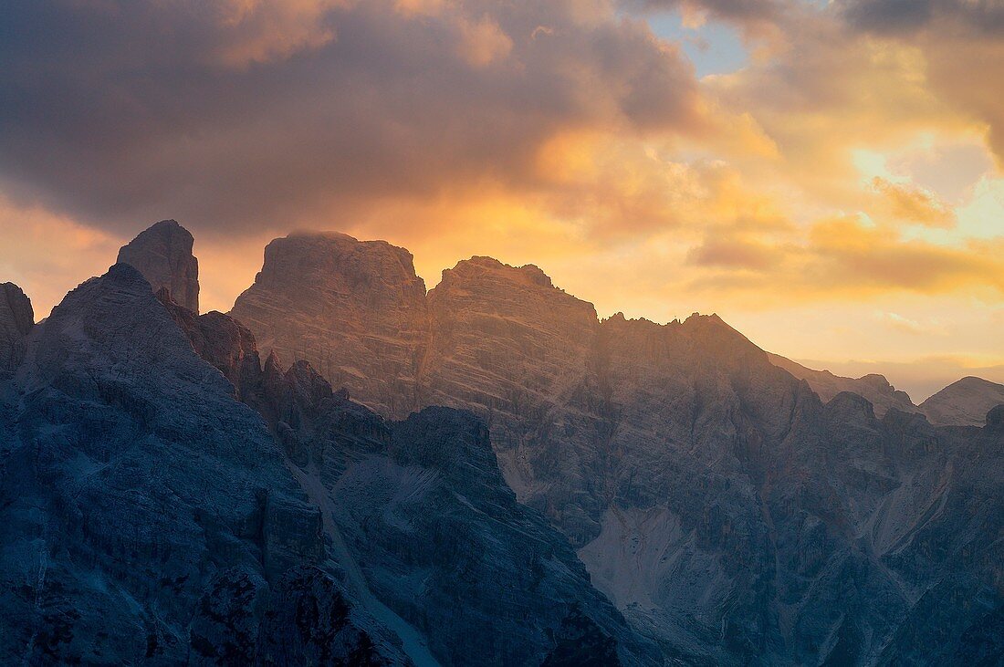 Cristallo, Auronzo, Cortina, Ampezzo, Dolomites, Alps, Veneto, Italy