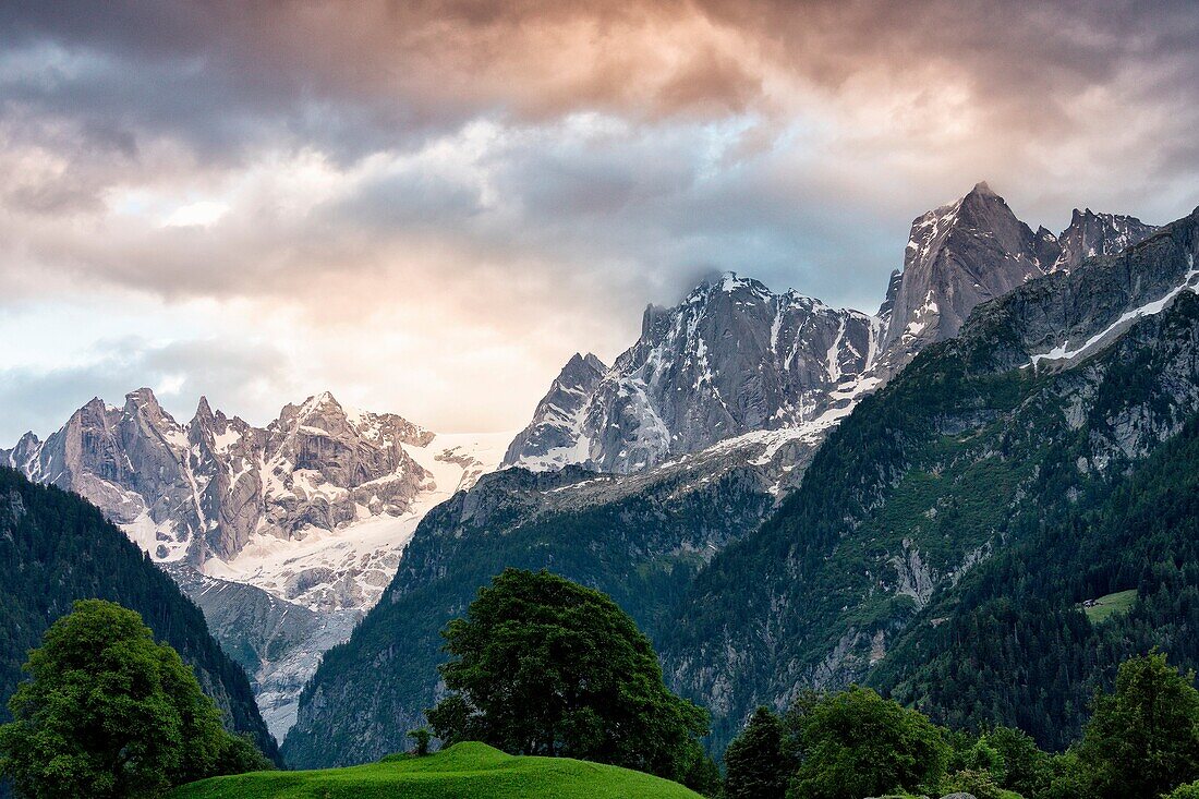 Sciore Group, Bregaglia Valley, Switzerland