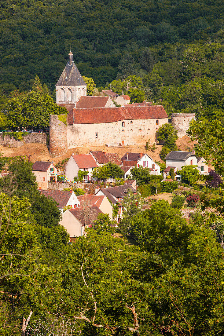 The beautiful village of Gargillese Dampierre in France