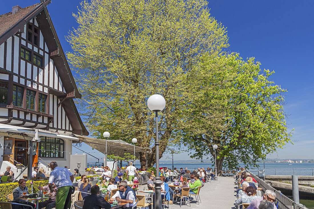 Restaurant Wirtshaus am See in Bregenz by Lake Constance, Vorarlberg, Wetsern Austria, Austria, Europe
