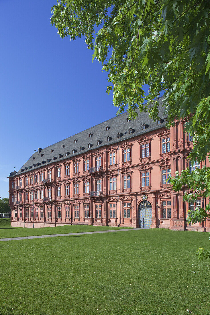 'Das Kurfürstliche Schloss Mainz am Rheinufer; Rheinland-Pfalz; Deutschland, Europa '