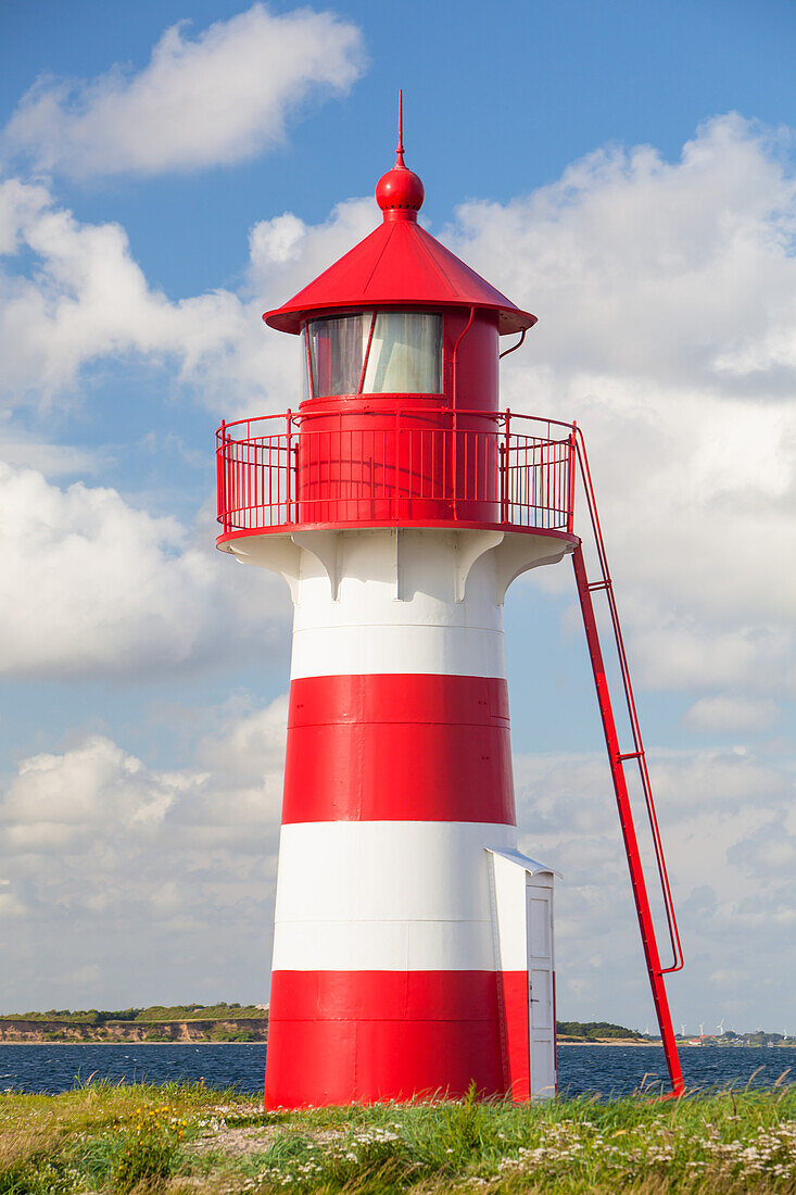 Grisetaodde Lighthouse, Oddesund, Oddesund Syd, Limfjord, Struer, Holstebro, Denmark