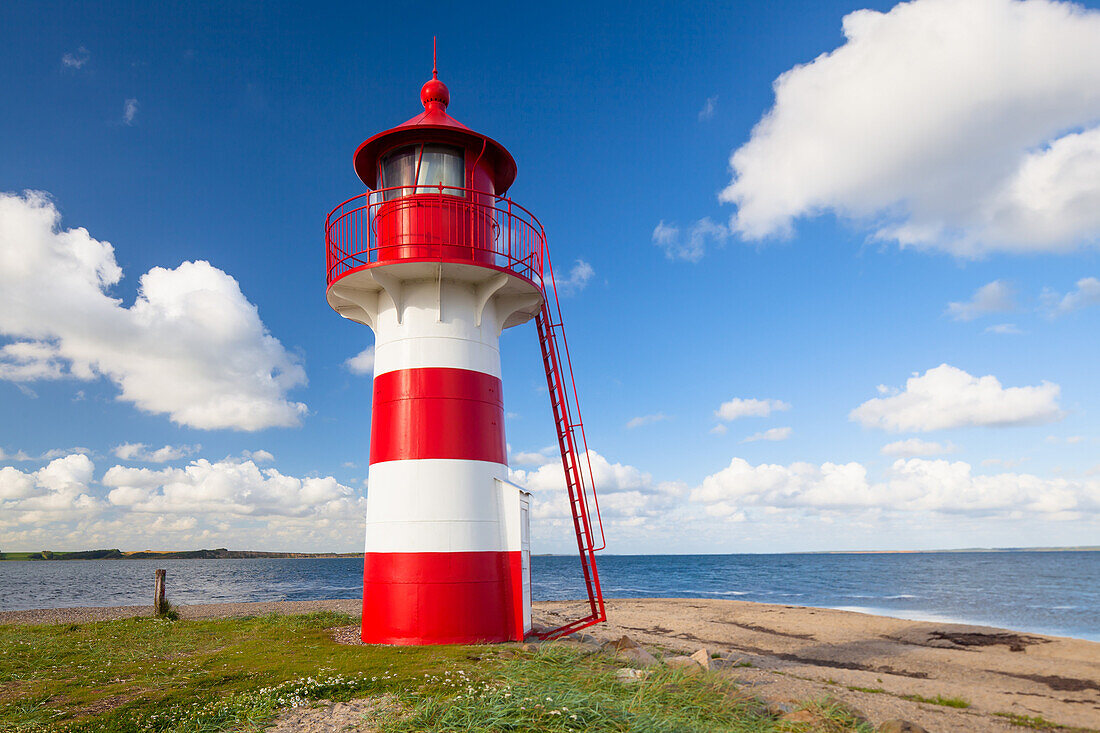 Grisetaodde Lighthouse, Oddesund, Oddesund Syd, Limfjord, Struer, Holstebro, Denmark