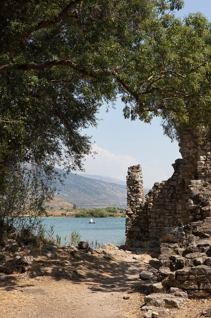 Antike römische Ausgrabungsstätte, Butrint, Ksamil, Albanien