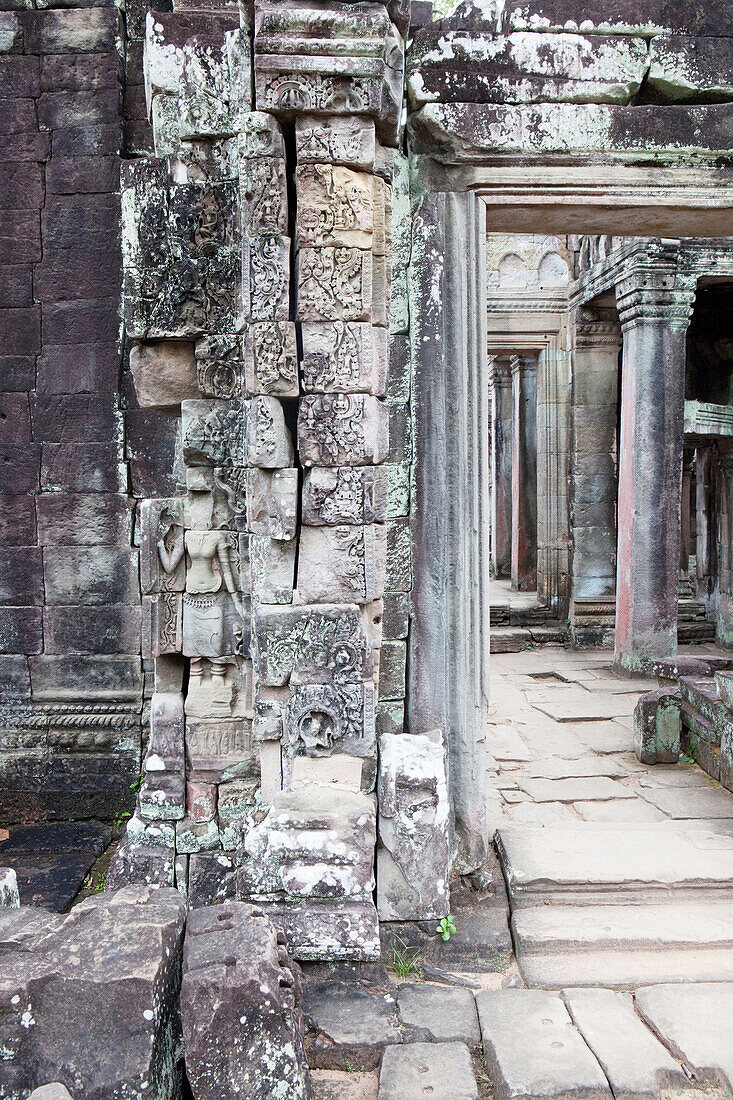 Inside Preah Khan temple, Angkor Wat, Sieam Reap, Cambodia