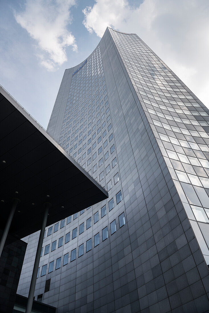 Hochhaus des MDR (Mitteldeutscher Rundfunk), Leipzig, Sachsen, Deutschland