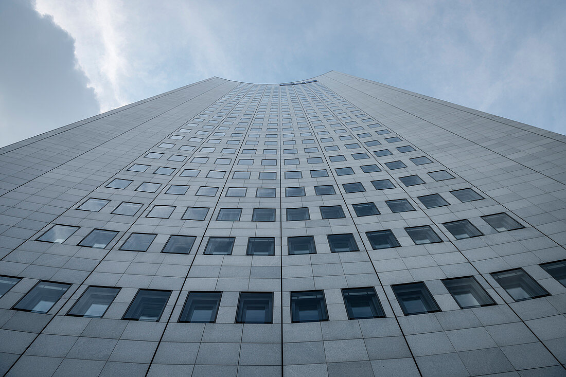 Hochhaus des MDR (Mitteldeutscher Rundfunk), Leipzig, Sachsen, Deutschland