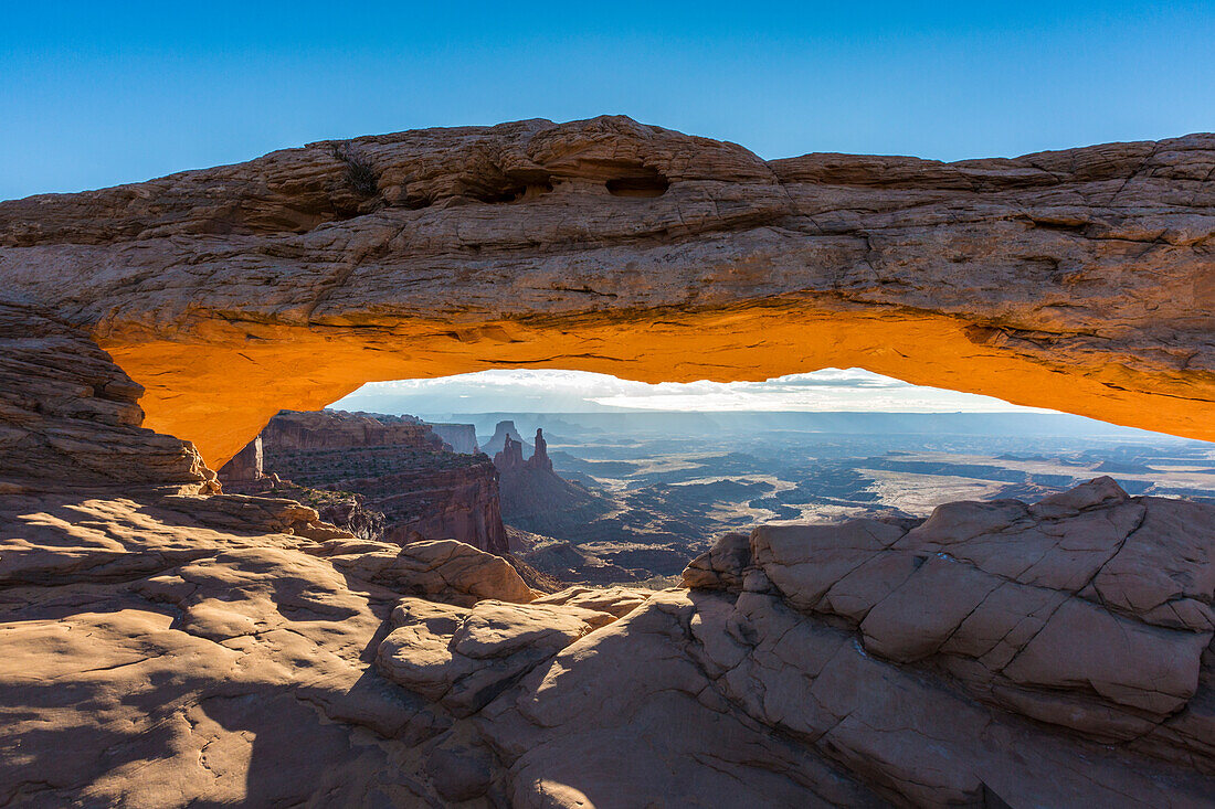 Mesa Arch, Canyonlands Nationalpark, Moab, Utah, Vereinigte Staaten von Amerika, Nordamerika