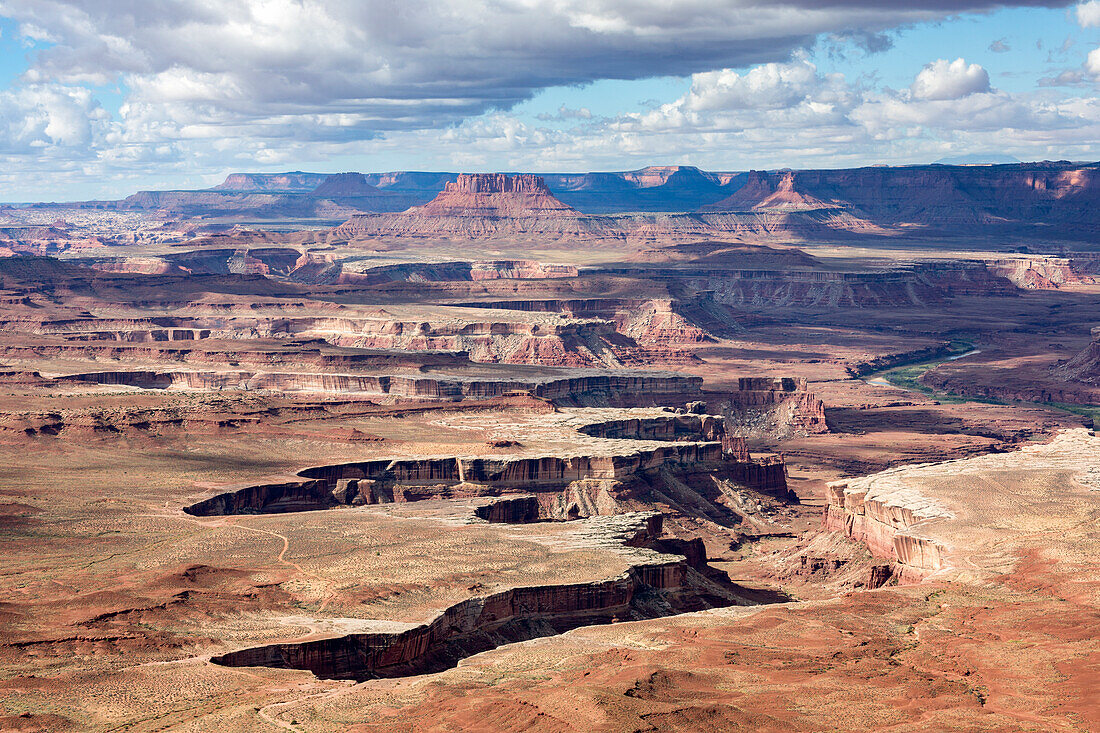 Green River Overlook, Canyonlands National Park, Moab, Utah, United States of America, North America