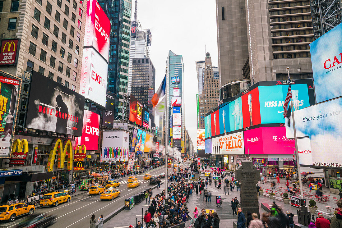 Times Square, New York City, United States of America, North America