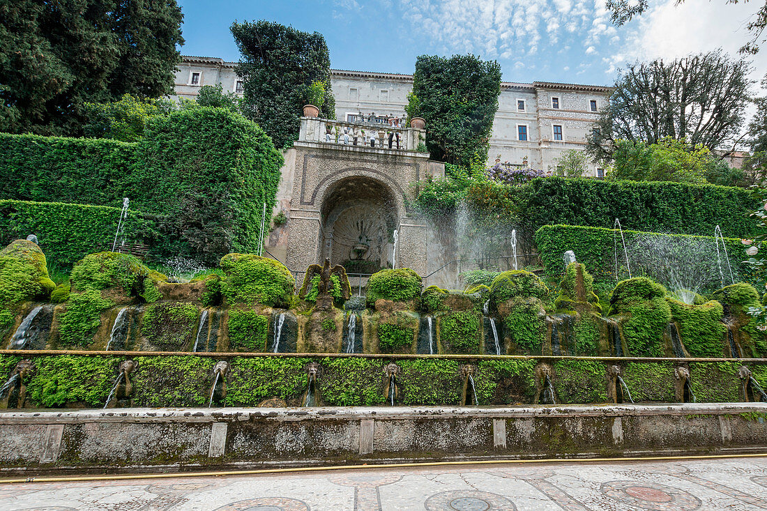 Italien, Latium, Rom, Tivoli, Villa d'Este