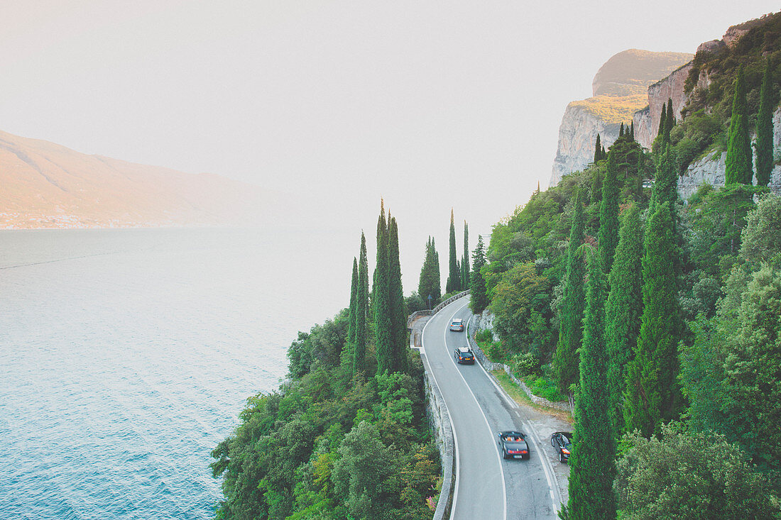 Gardesana Occidentale scenic route, Lake Garda, Lombardia, Italy