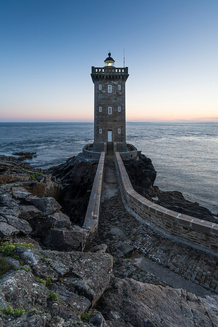 Kermorvan lighthouse, Le Conquet, Finistère, Brittany, France