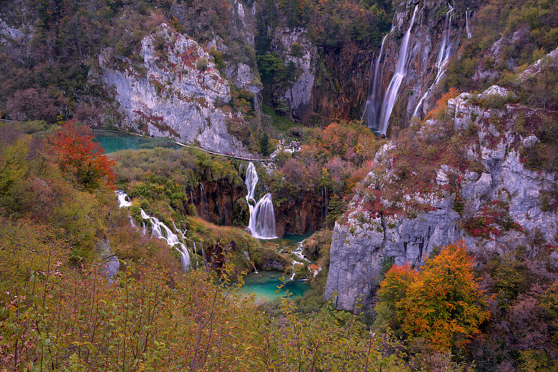 Nationalpark Plitvice, Region Karlovac, Bezirk Kroatien, Europa