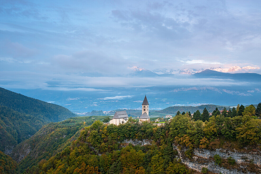 Church of San Martino, Europe, Italy, District of Trento, Trentino Alto Adige, Non Valley, city of Vervò