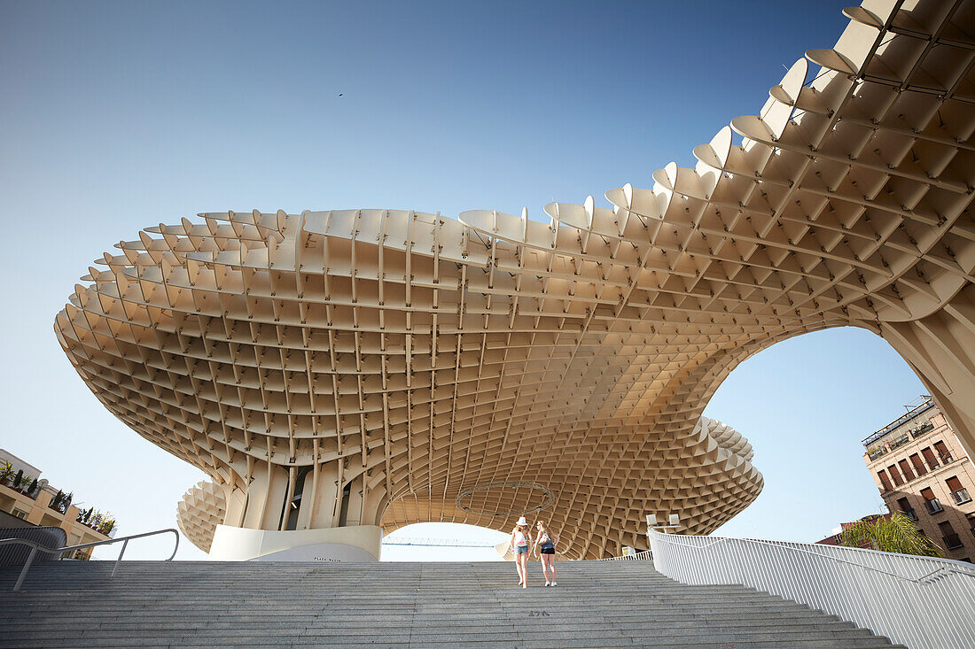 Metropol Parasol, Sevilla, Andalusien, Spanien, Europa