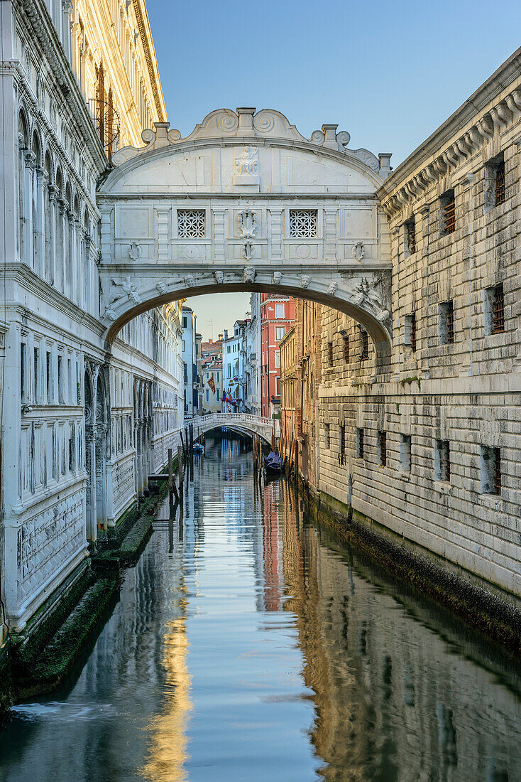 Seufzerbrücke, Venedig, UNESCO Weltkulturerbe Venedig, Venetien, Italien