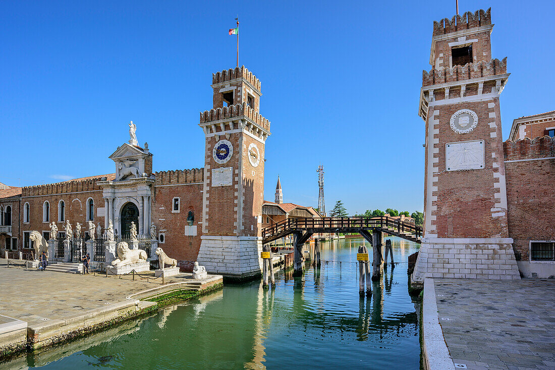 Arsenale, Venedig, UNESCO Weltkulturerbe Venedig, Venetien, Italien