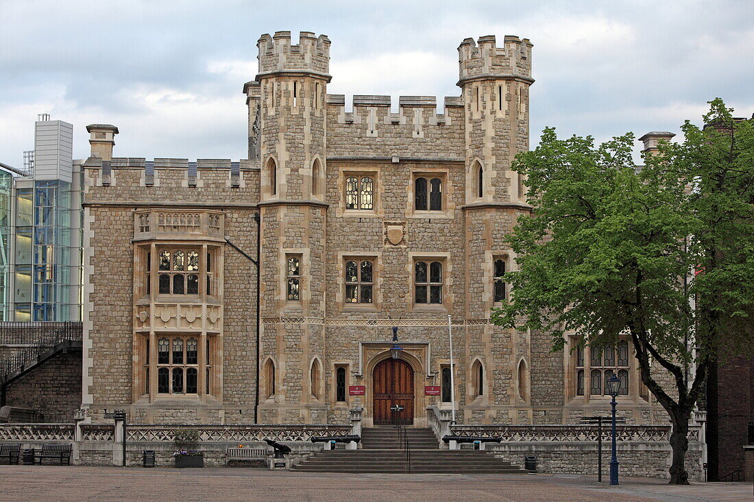 Entrance to the Royal Regimental Museum, Tower of London, City of London, London, England