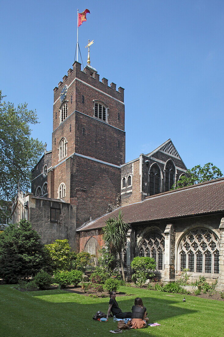 Priory church of St Bartholomew-the-Great, West Smithfield, Clerkenwell, City of London, London, England
