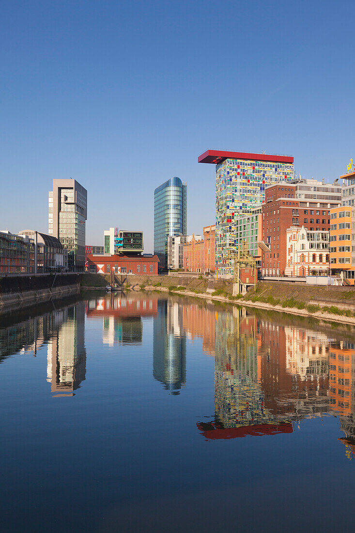 Medienhafen, Düsseldorf, Nordrhein-Westfalen, Deutschland