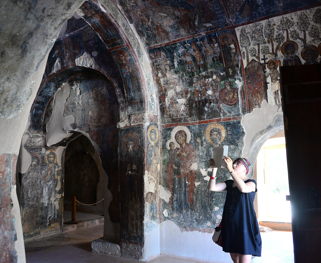 monastery Kritsa near Agios Nikólaos, east- Crete, Greece