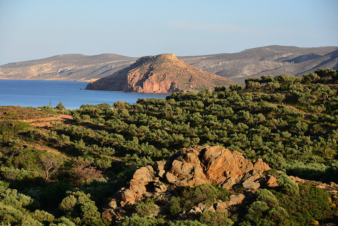 Sunset near Palekastro, East coast, Crete, Greece