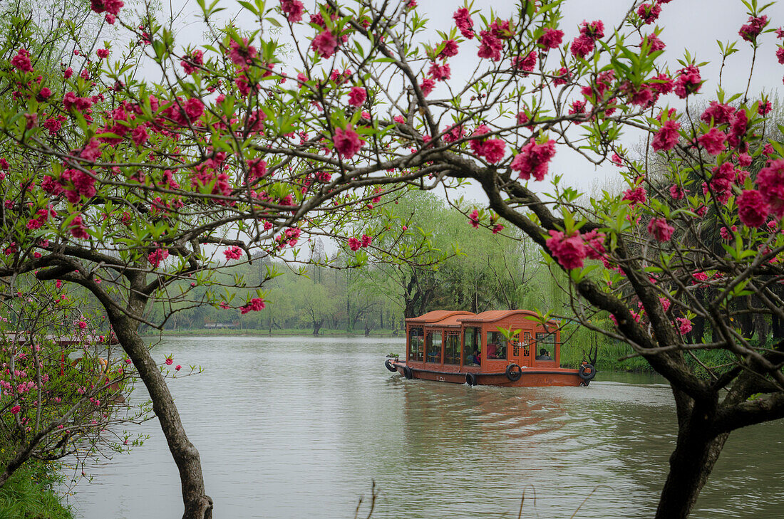Schlanker Westsee, Yangzhou, Provinz Jiangsu, China, Asien