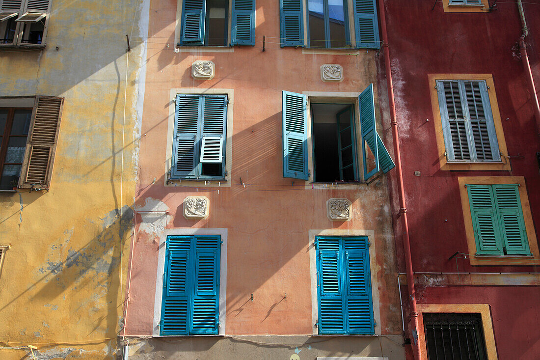 Altstadt, Vieux Nizza, Nizza, Côte d'Azur, Côte d'Azur, Alpes Maritimes, Provence, Frankreich, Europa