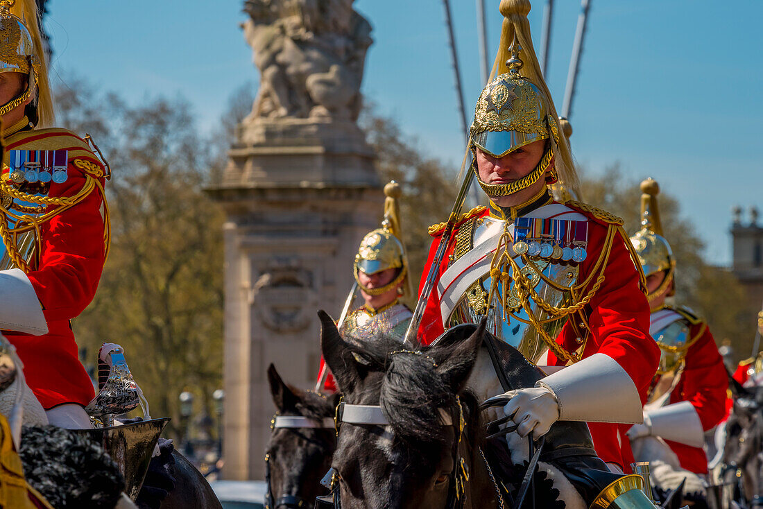 Changing of the Guard, Buckingham Palace, The Mall, London, England, United Kingdom, Europe