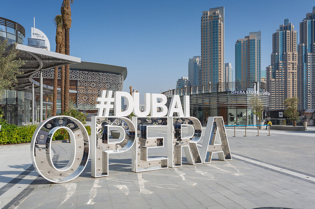 The Opera House in Downtown, Dubai, United Arab Emirates, Middle East