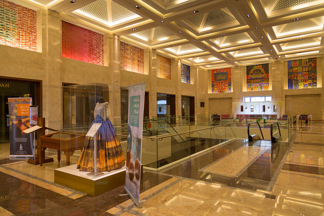 Interior view of Muscat Opera Gallery, Muscat, Oman, Middle East