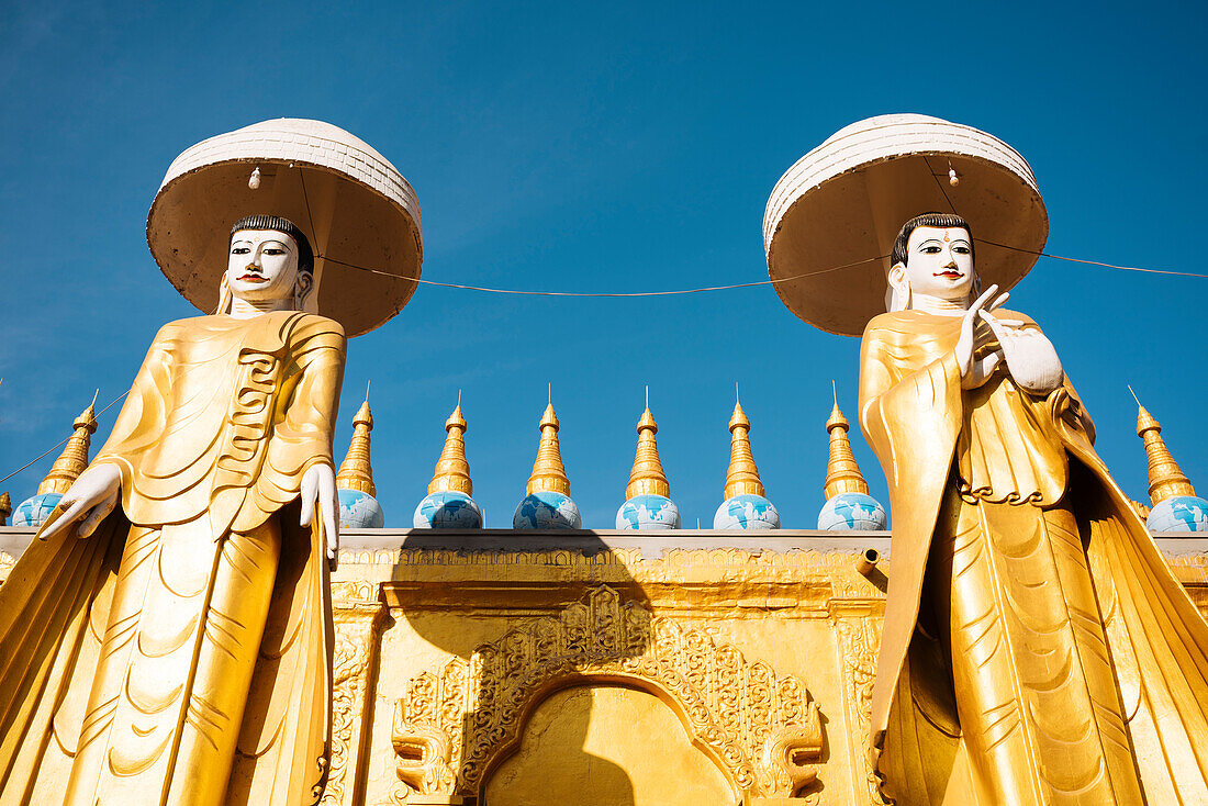 Kyaw Aung San Dar monastery, Amarapura, Mandalay, Mandalay Region, Myanmar (Burma), Asia