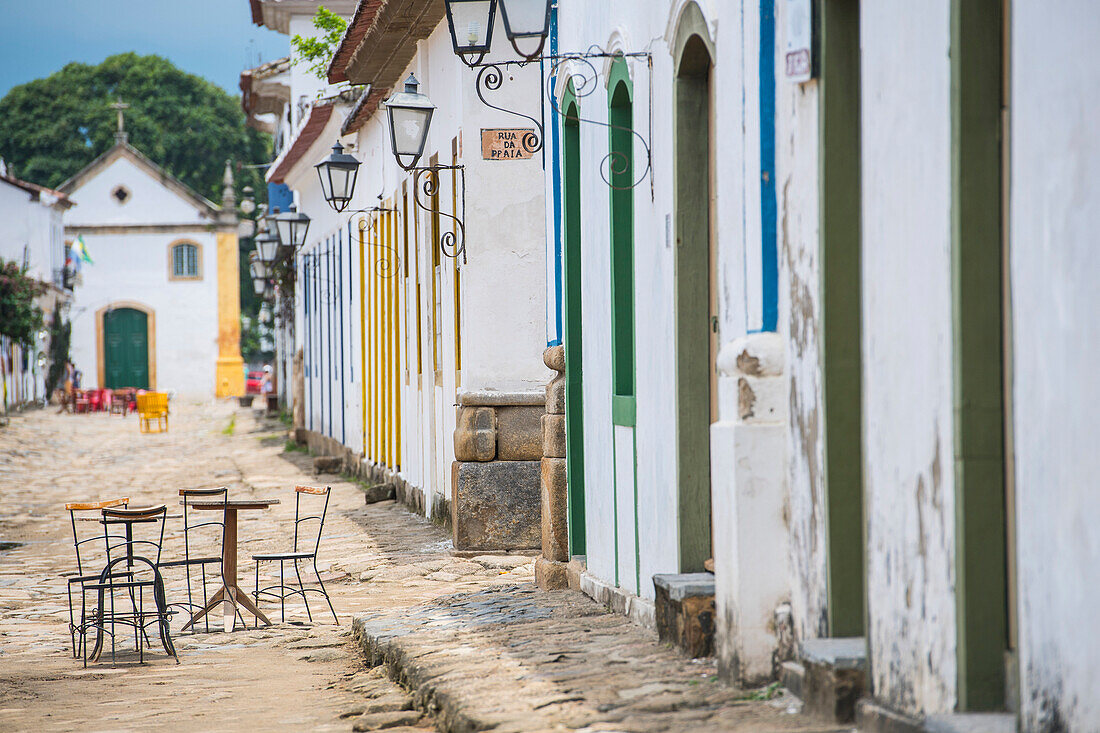 The charming town of Paraty at Costa Verde