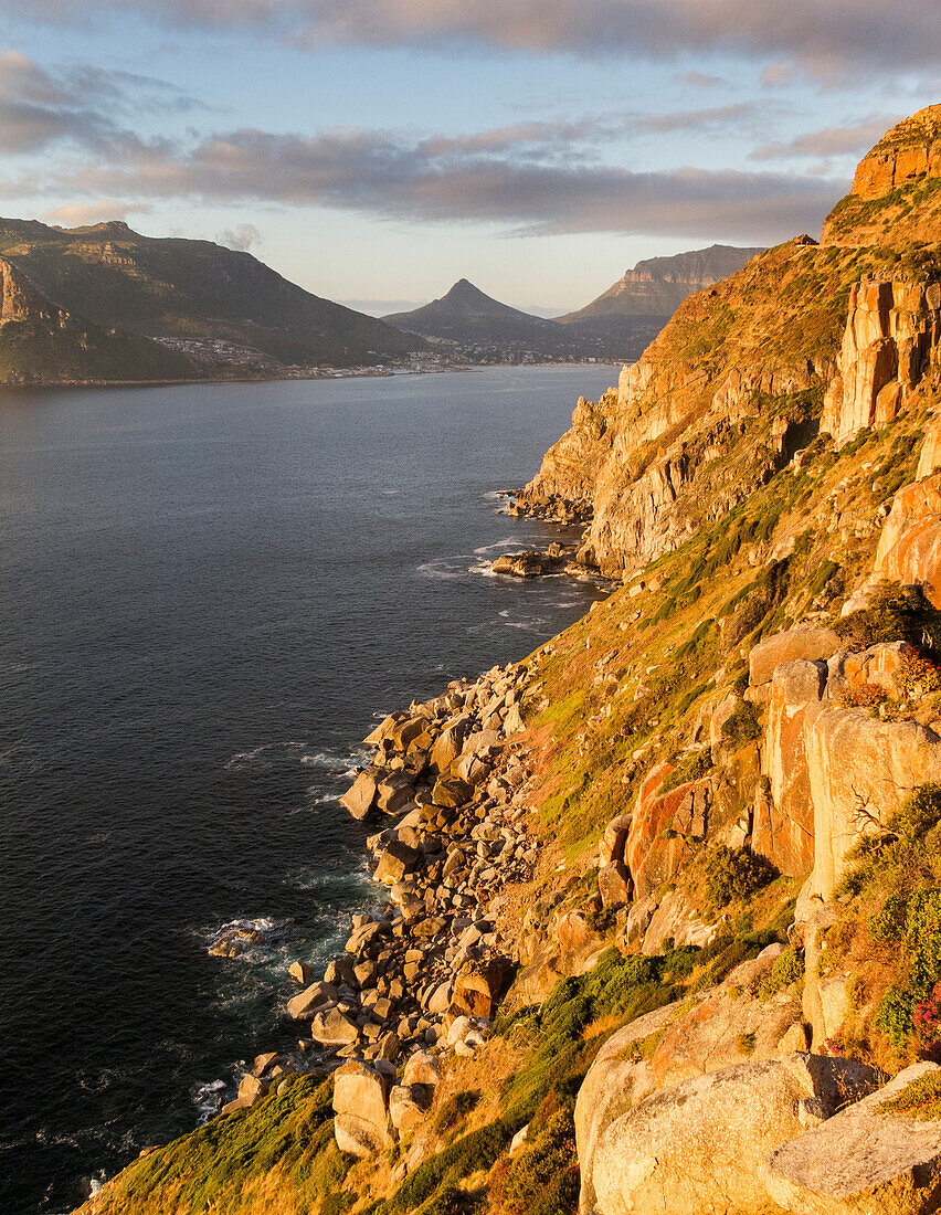 View Hout Bay, Sunset, chapman's peak, South Africa