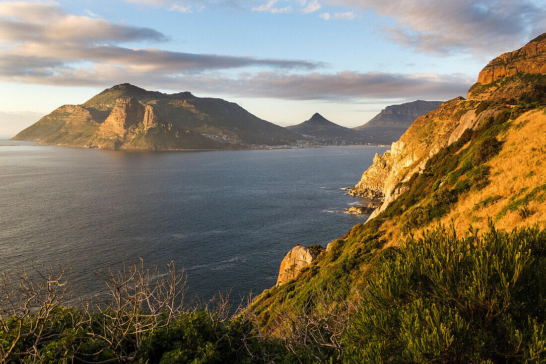 View Hout Bay, Sunset, chapman's peak, South Africa