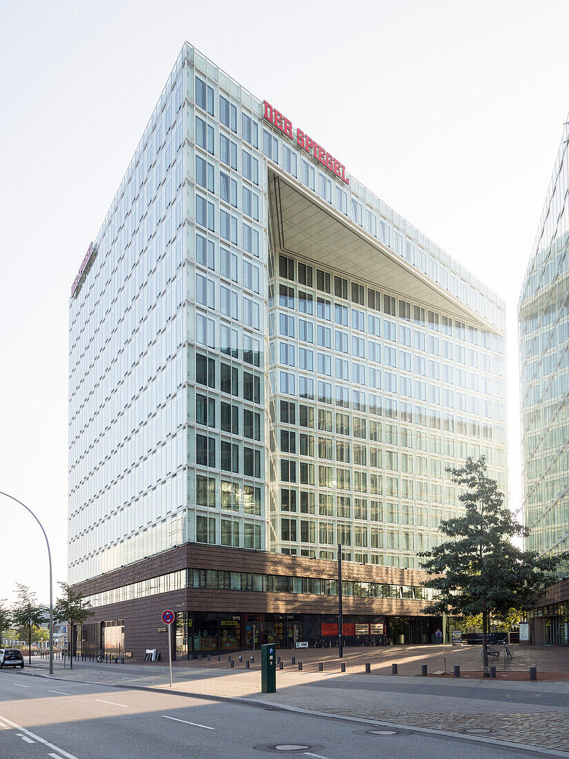 Spiegel Verlagshaus in der Hafencity, Hansestadt Hamburg, Deutschland, Europa