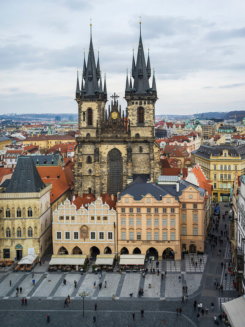 'Kirche Unserer Lieben Frau vor Tyn; Prag, Tschechische Republik'