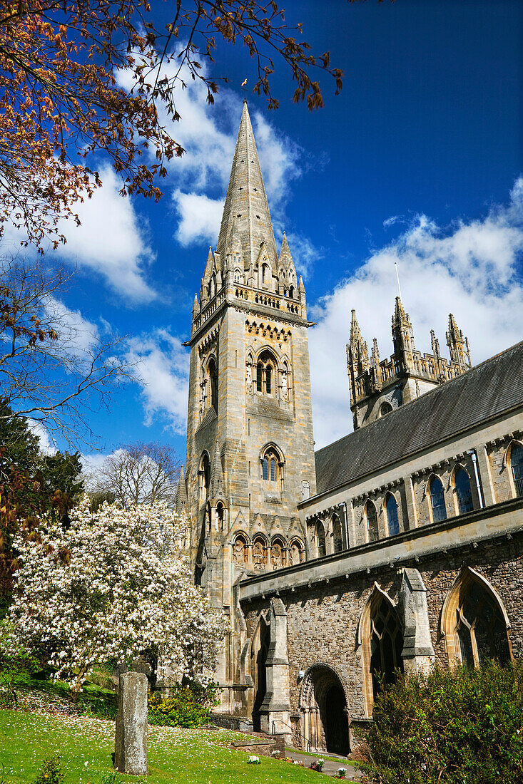 Llandaff Cathedral, Cardiff, Wales, Großbritannien, Europa