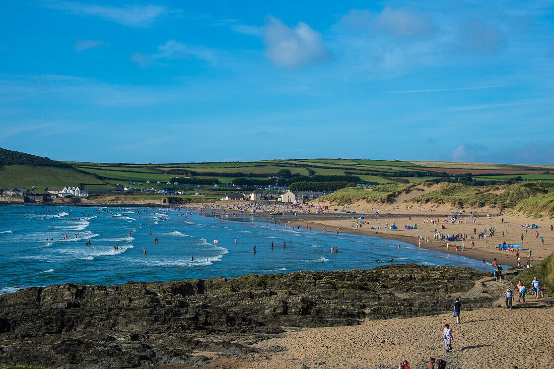 Croyde Beach, Cornwall, England, United Kingdom, Europe