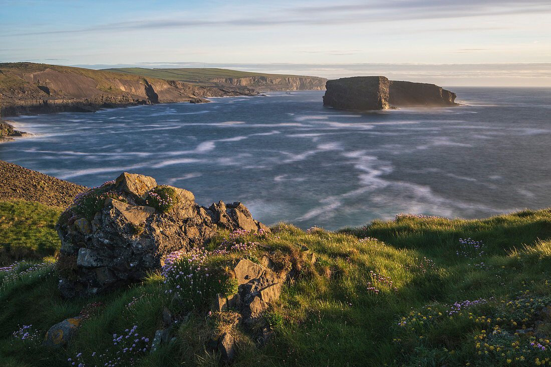 Castle Point, Loop Head, County Clare, Munster, Republic of Ireland, Europe