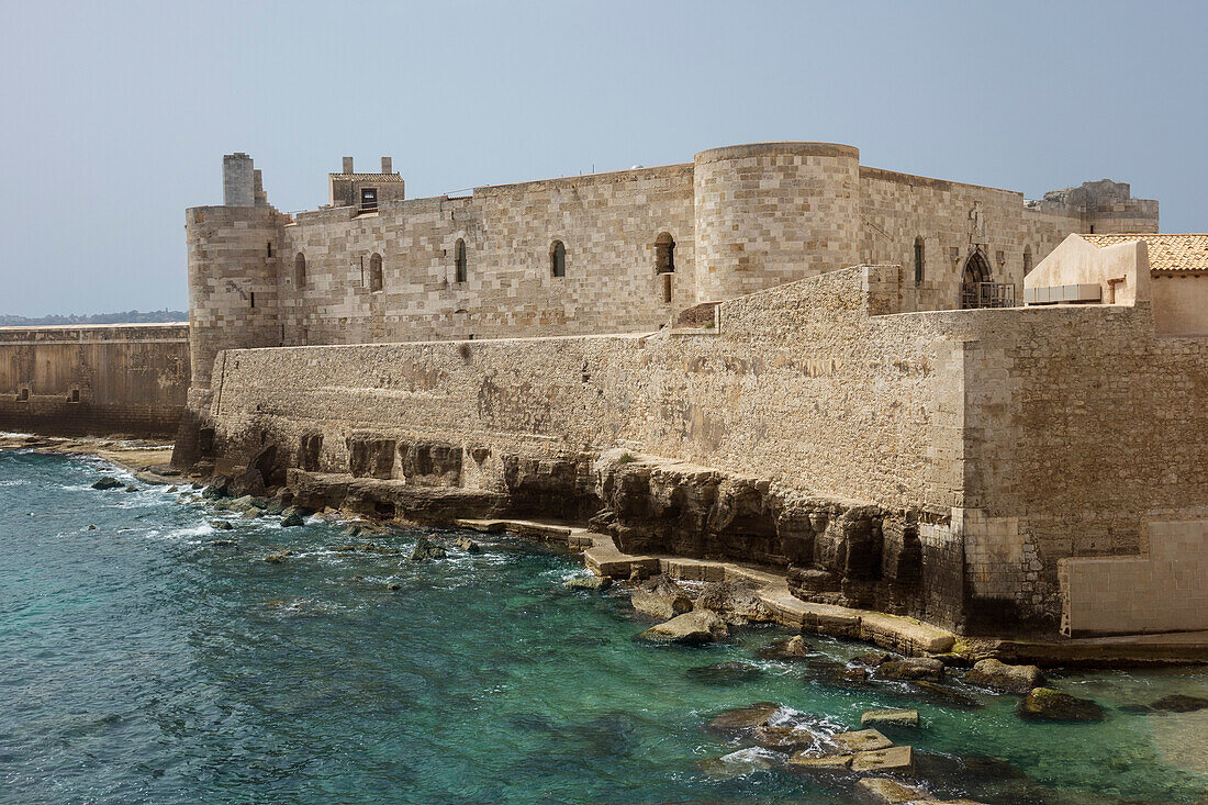 Castello Maniace, Syracuse, Sicily, Italy, Mediterranean, Europe